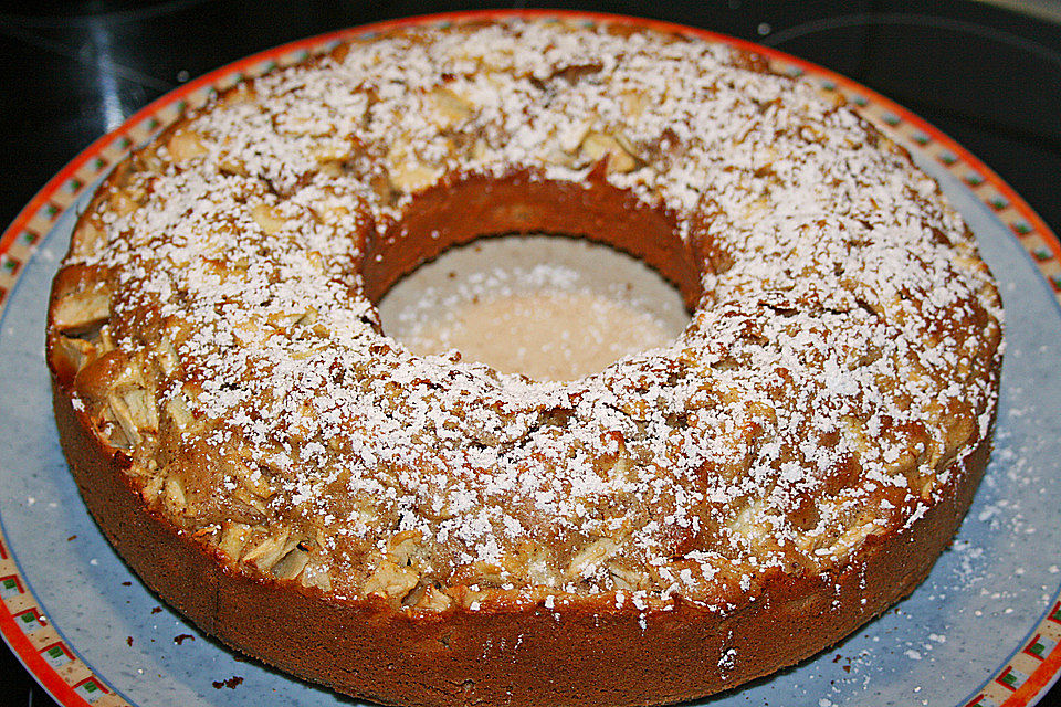 Apfel - Haselnuss Kuchen