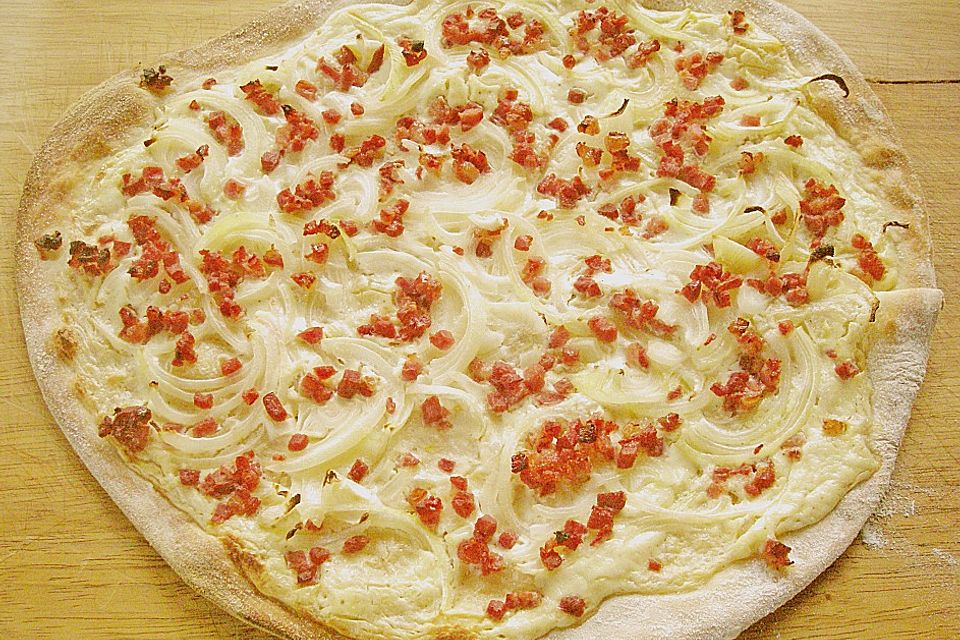 Elsässer Flammkuchen