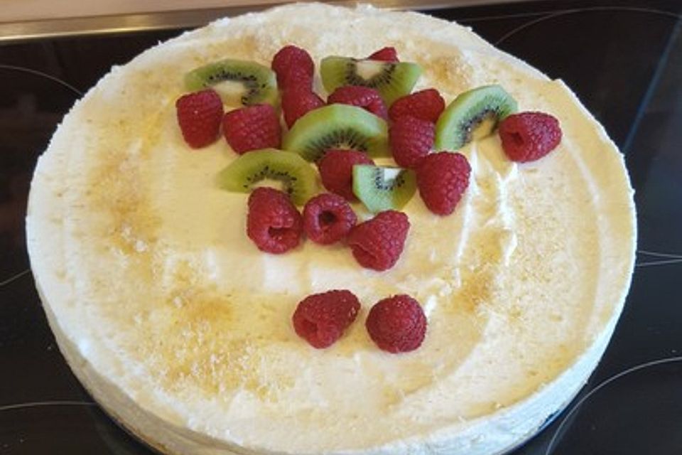 Frischkäse - Kiwi - Torte