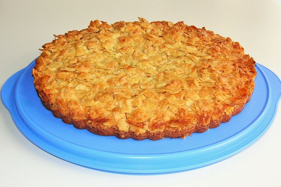 Blechkuchen mit Mandelblättchen