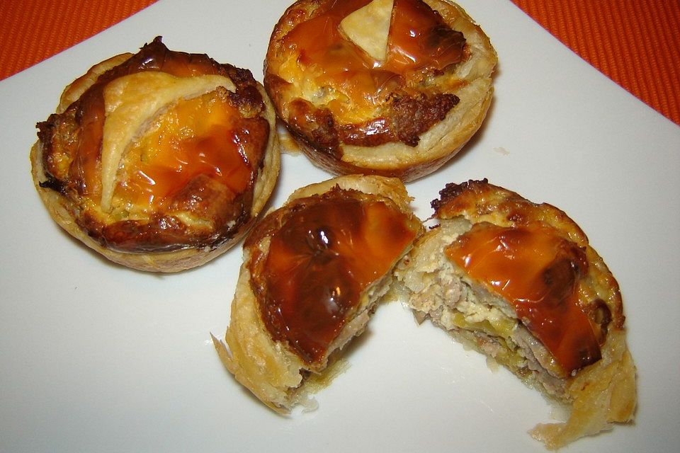 Schinken - Hackfleisch - Pastete