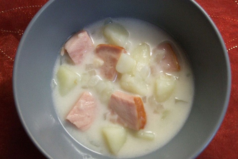 Buttermilchkartoffelsuppe