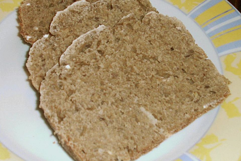 Schwarztee Brot