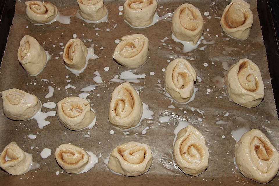 Kanelbullar (Zimtschnecken)