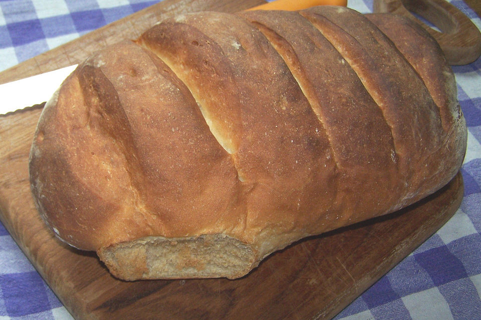 Mischbrot mit Sauerteig