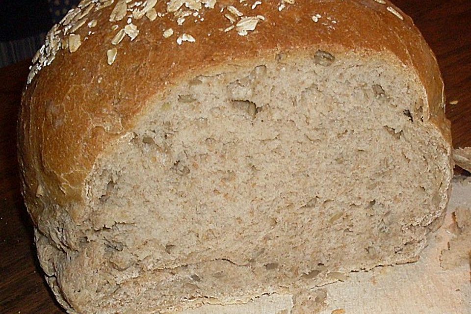 Mischbrot mit Sauerteig