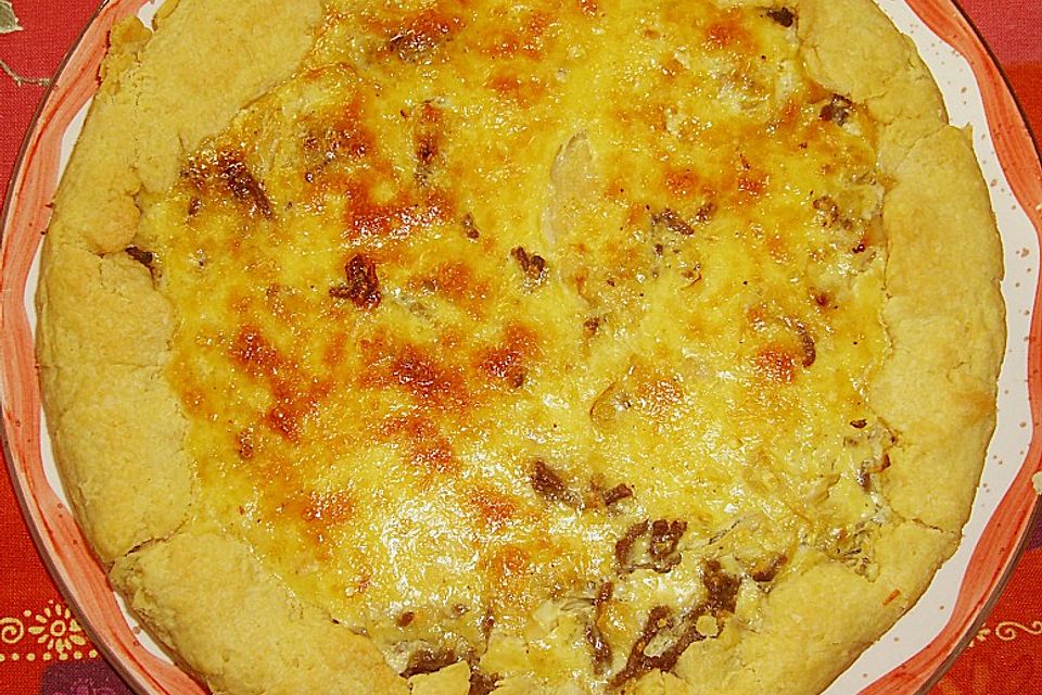 Hackfleisch - Spitzkohl - Quiche