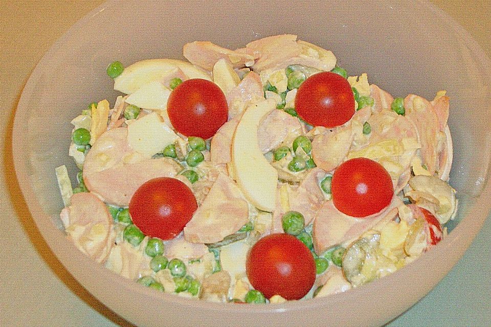 Bunter Fleischsalat