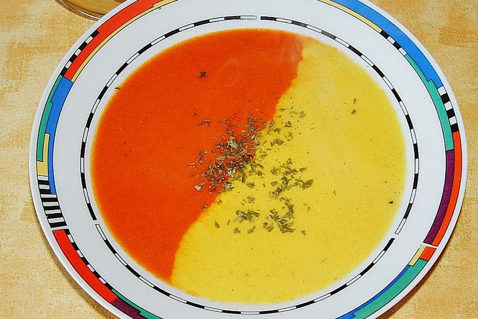 3 - farbige Suppe