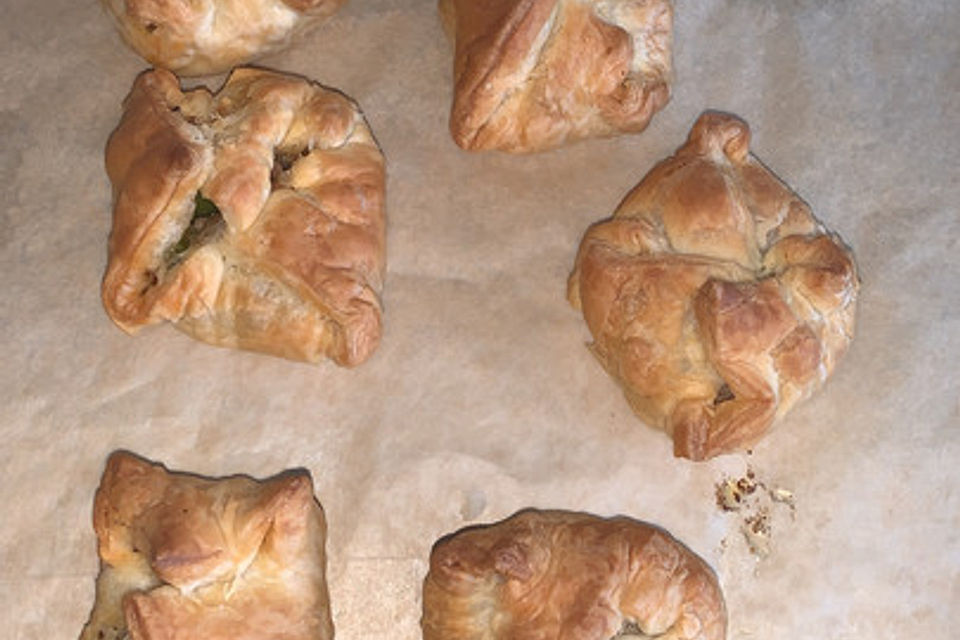 Blätterteig Samosa mit Hackfleisch