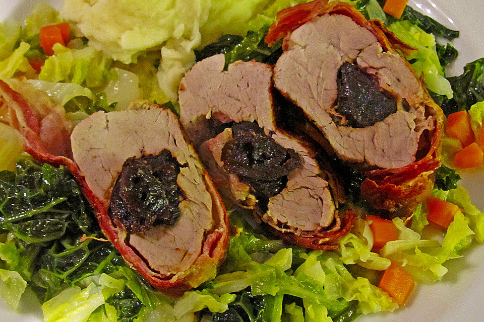 Schweinefilet mit Backpflaumen