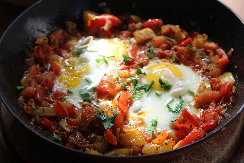 Huevos a la Flamenca