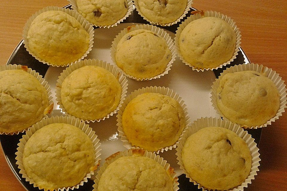 Kokos - Bananen Muffins