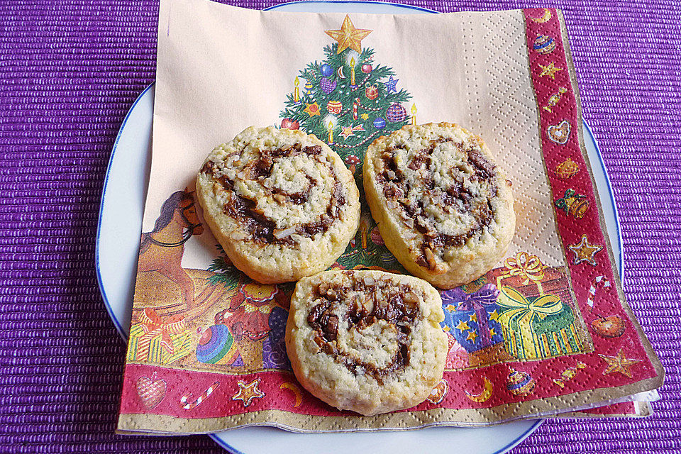 Mandel - Kaffee - Schnecken