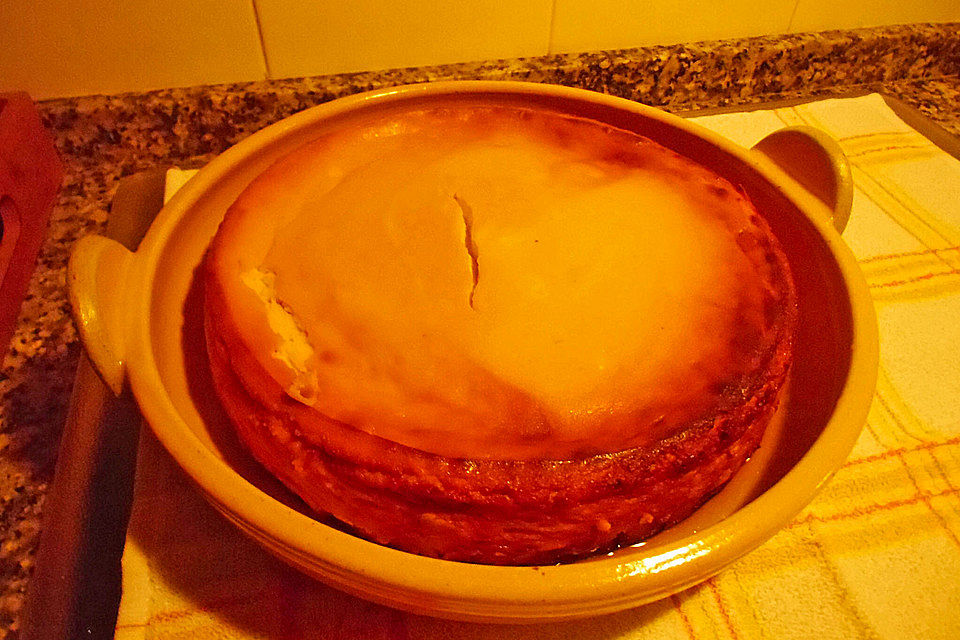 Apfelmus - Quark - Kuchen