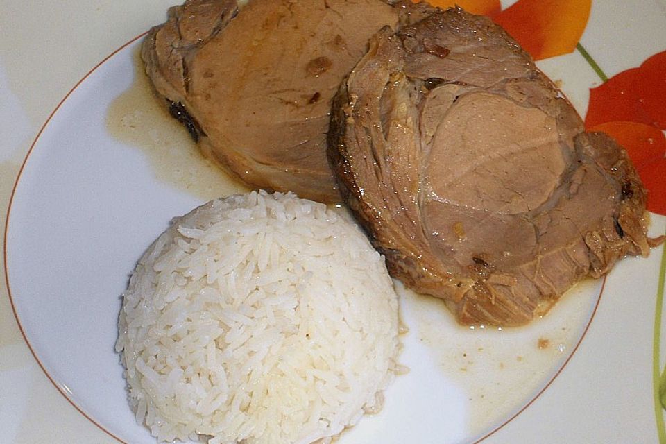 Geschmorter Schweinsbraten