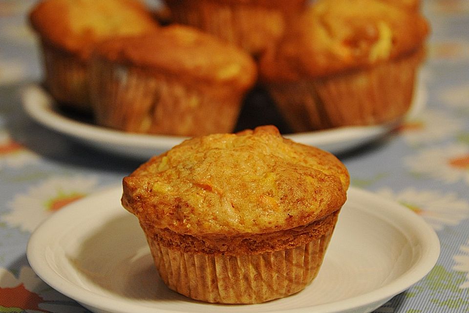 Apfel - Möhren - Muffins