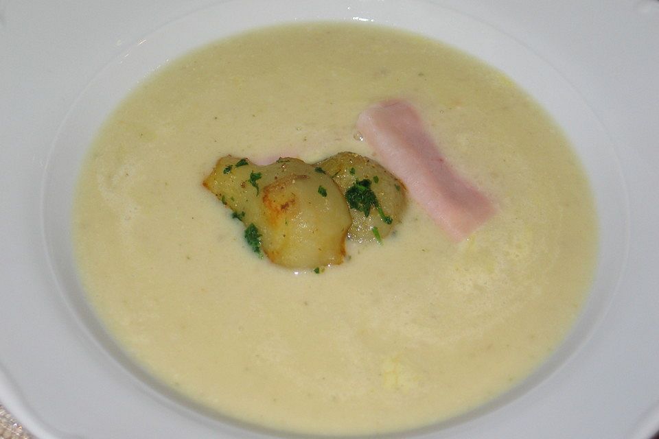 Topinambur - Schaumsuppe