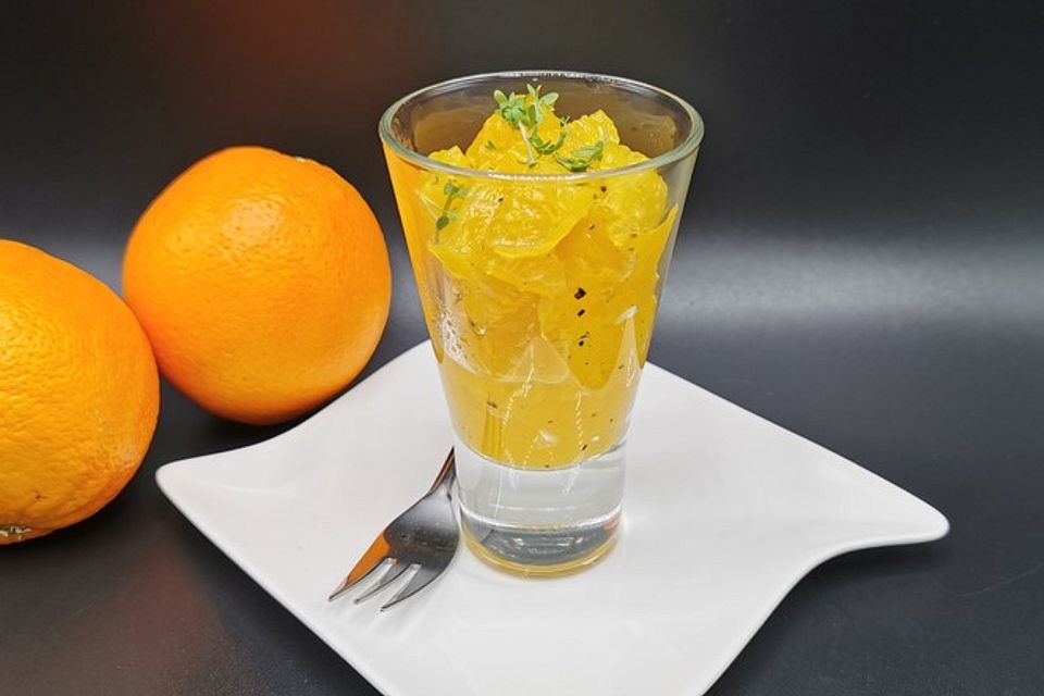 Orangensalat