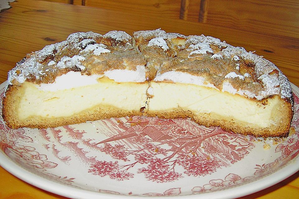 Käse-Schneekuchen mit Schmand