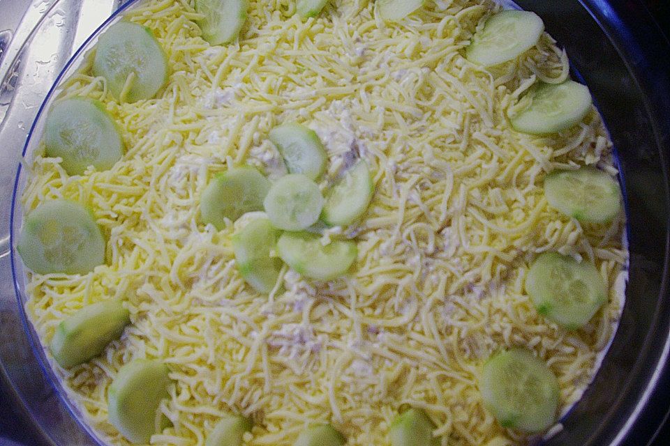 Nacho - Schicht - Salat