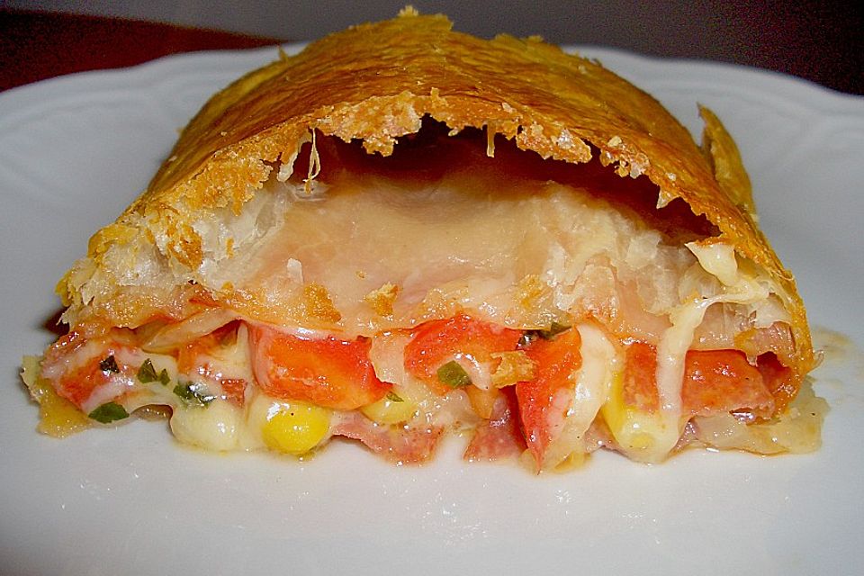 Pizzastrudel