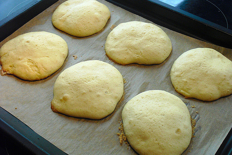 Amerikaner mit Zitronen-Zuckerguss