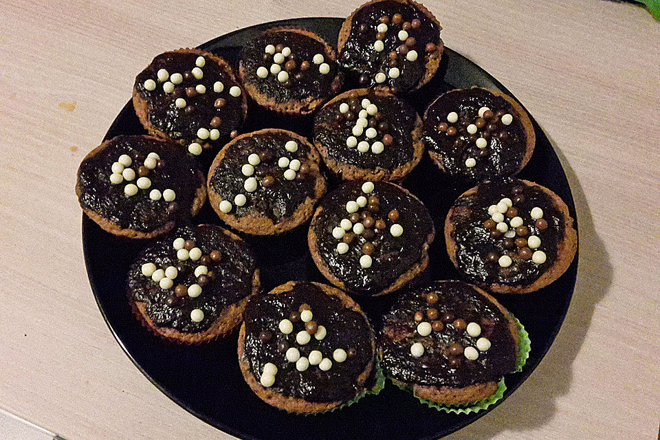 Schoko in Schoko Muffins