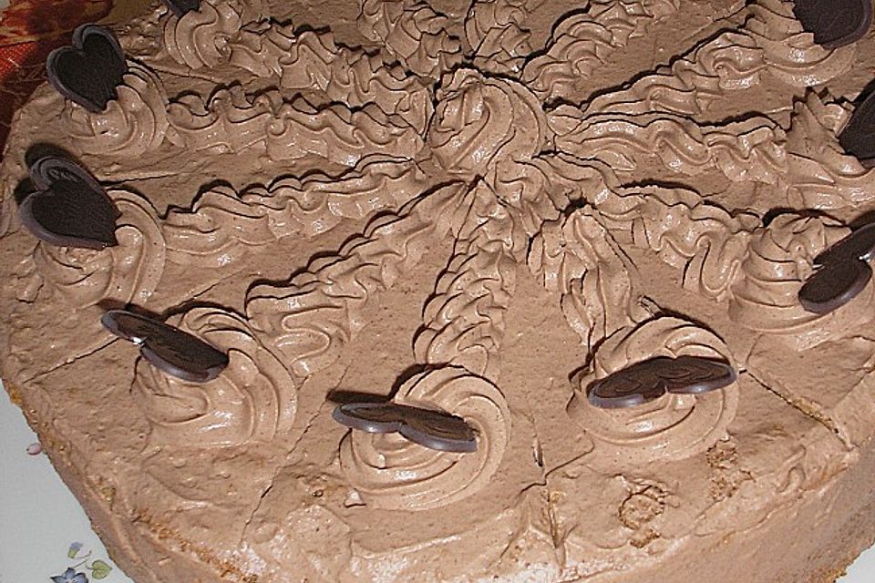 Schoko - Sahne - Torte