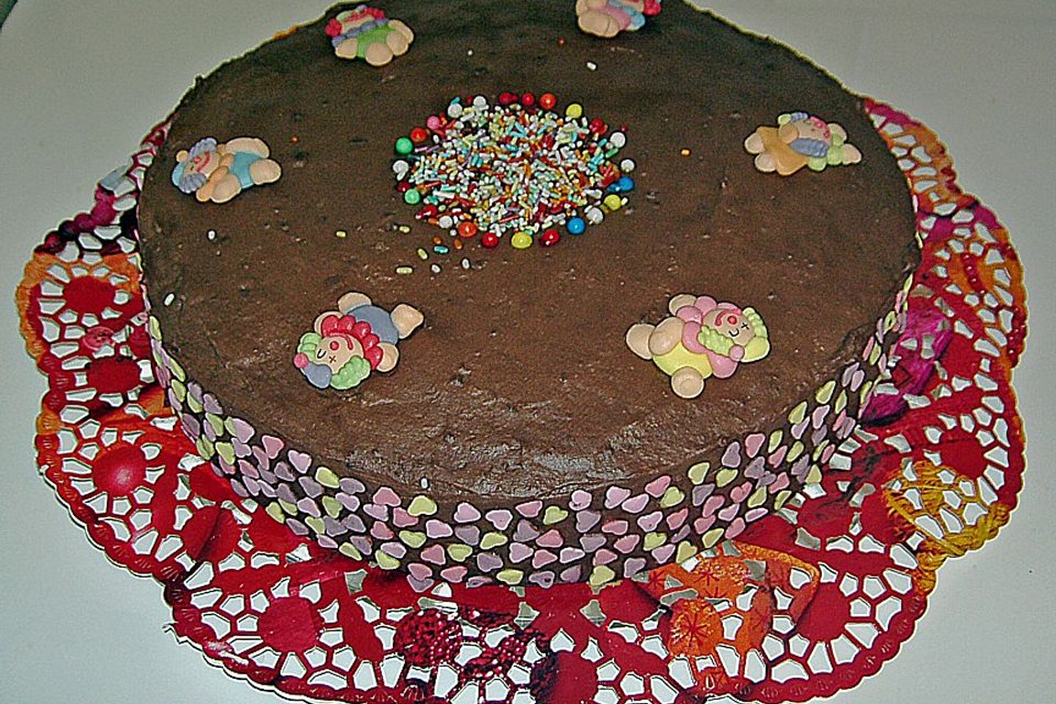 Schoko - Sahne - Torte