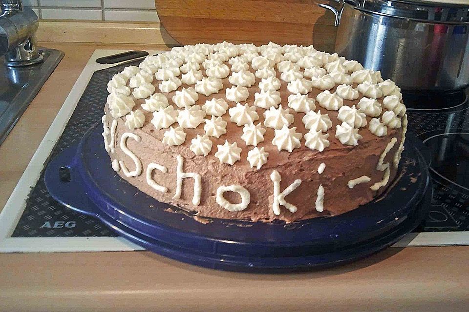 Schoko - Sahne - Torte