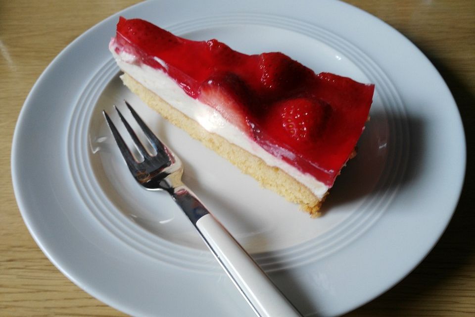 Erdbeerkuchen