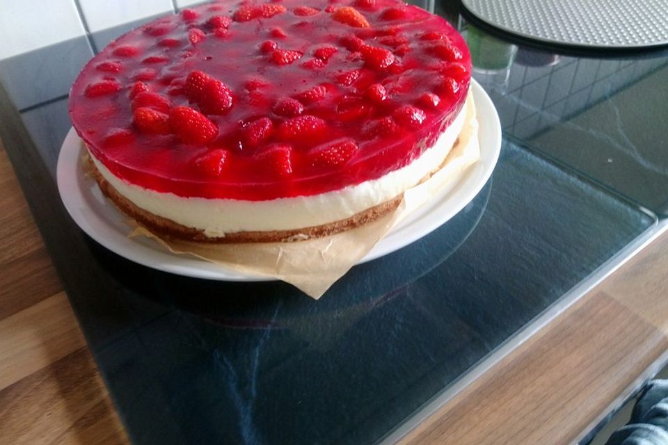 Erdbeerkuchen