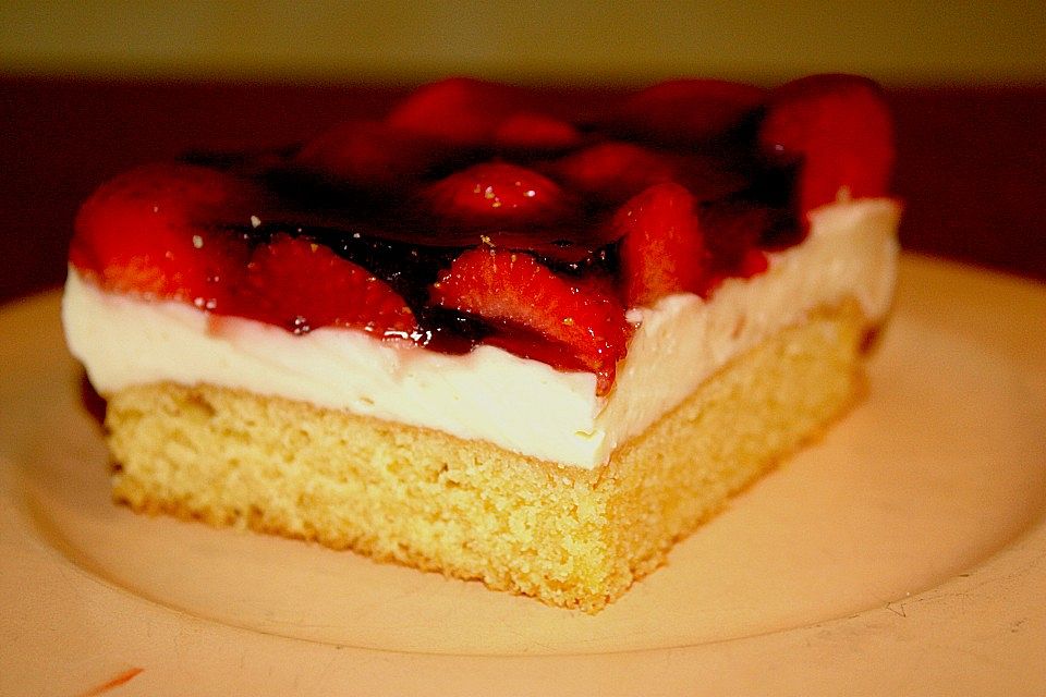 Erdbeerkuchen