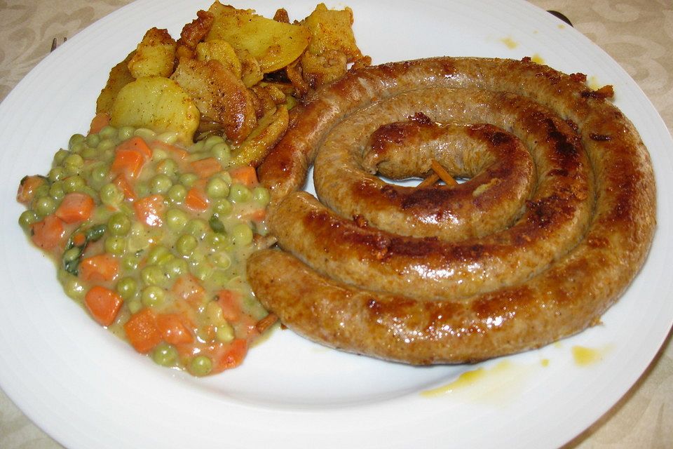 Rostbratwurst Nürnberger Art