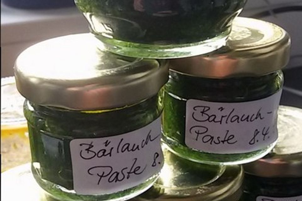 Bärlauch-Gewürzpaste