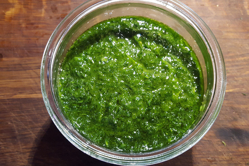 Bärlauch-Gewürzpaste