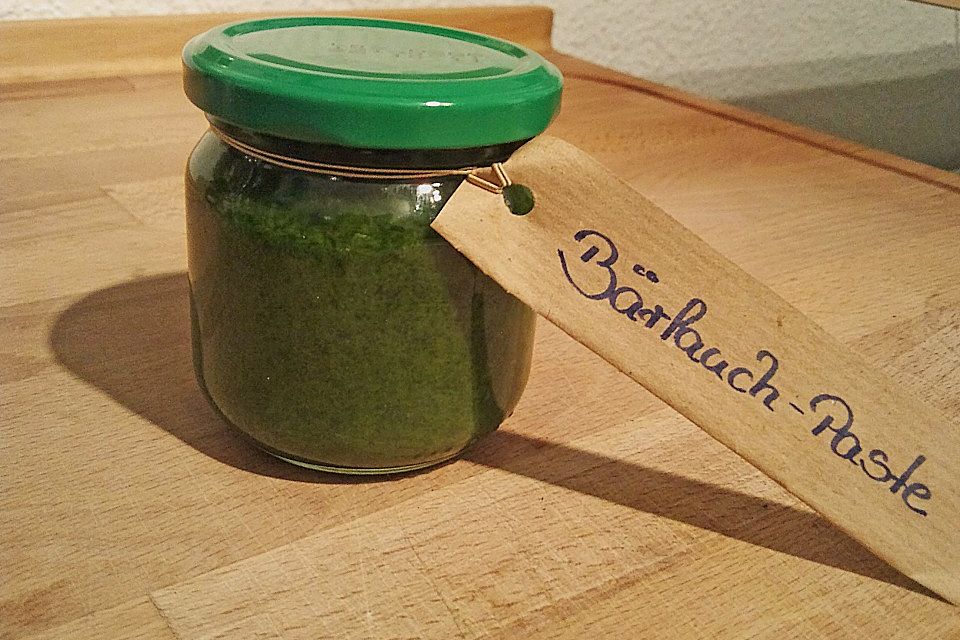 Bärlauch-Gewürzpaste