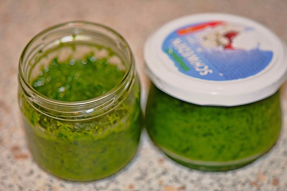 Bärlauch-Gewürzpaste