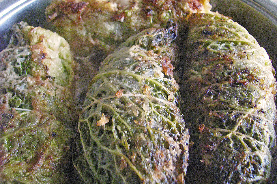 Vegetarische Kohlroulade