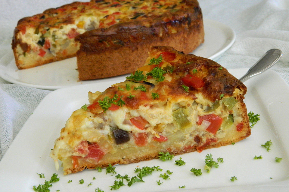 Sommergemüse-Quiche