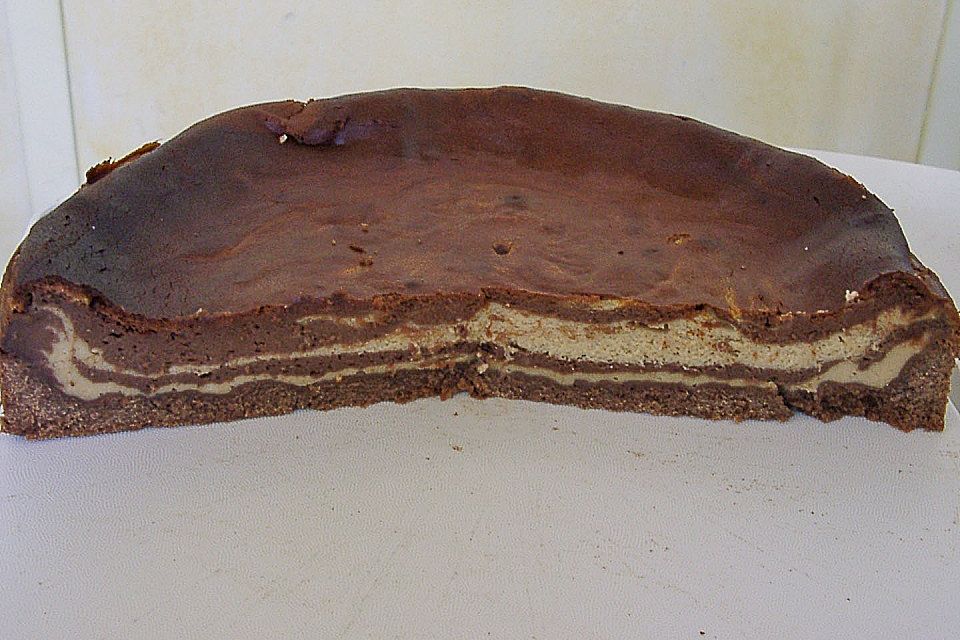 Karamell - Marmorkäsekuchen