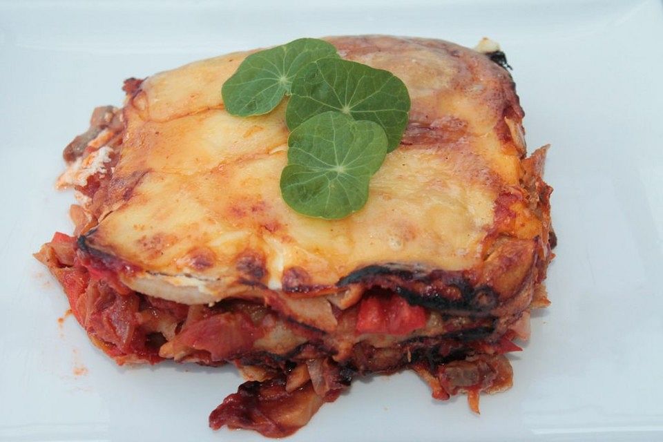 Julies Tomaten - Pilz - Lasagne