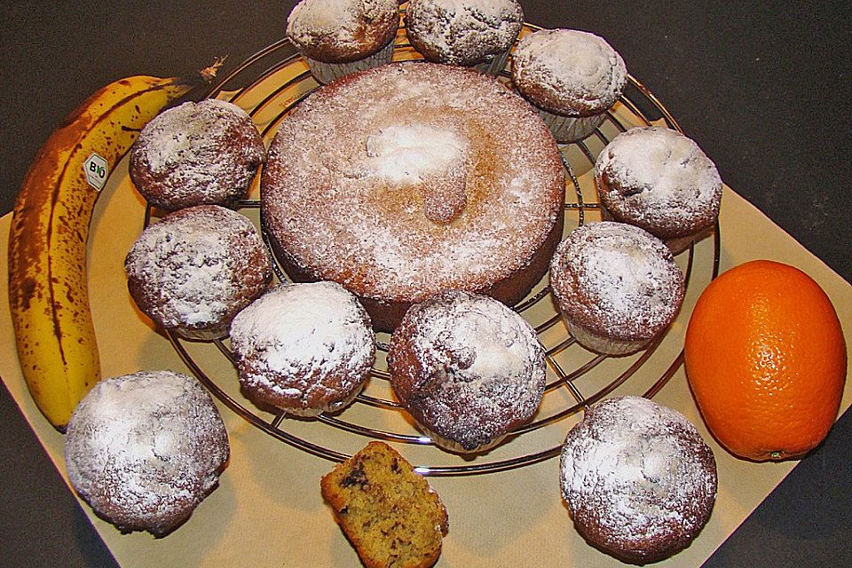 Bananen - Orangen - Muffins