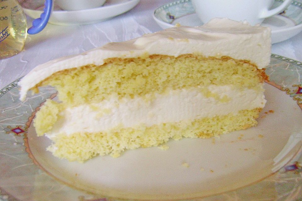 Vanille - Käsesahne Torte