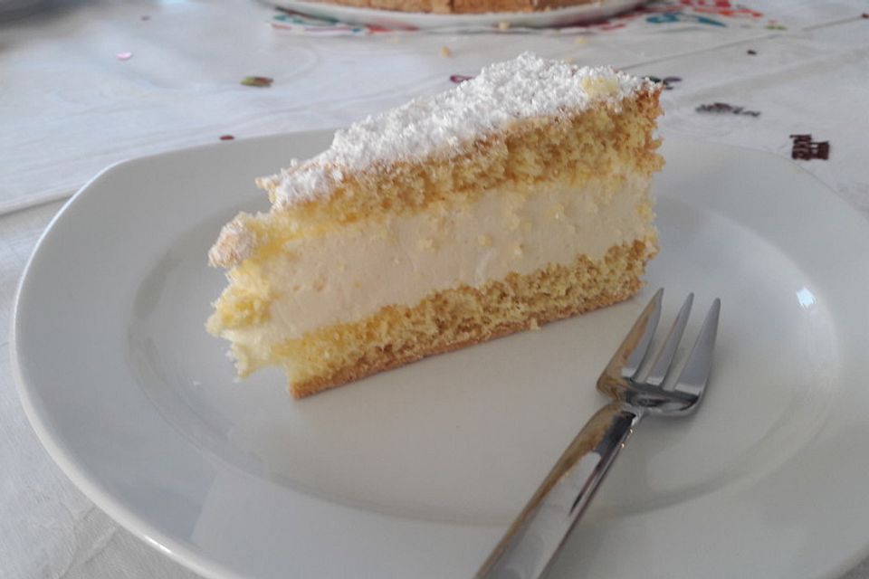 Vanille - Käsesahne Torte