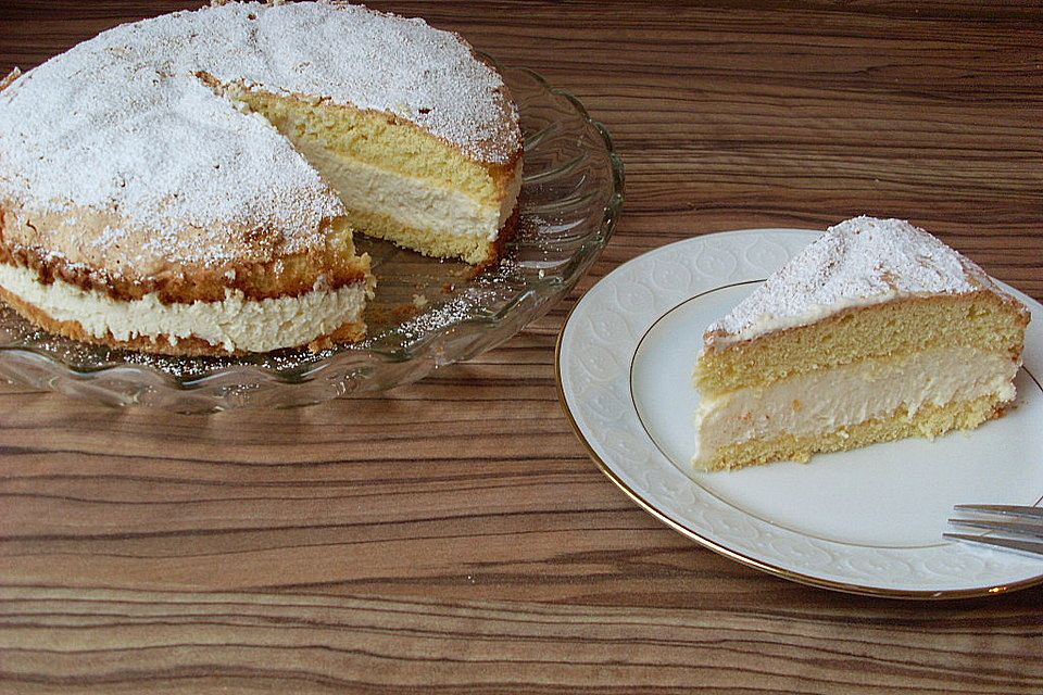 Vanille - Käsesahne Torte