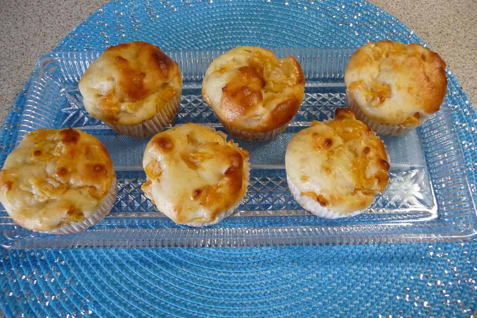 Pfirsich - Quark - Muffins