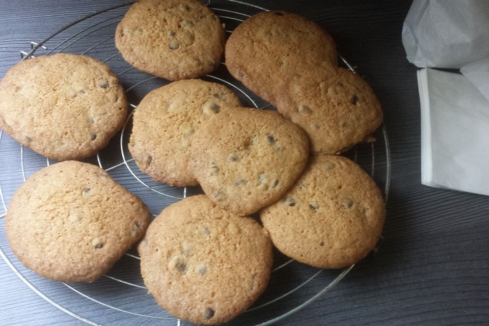 Chocolate Chips Cookies, soft