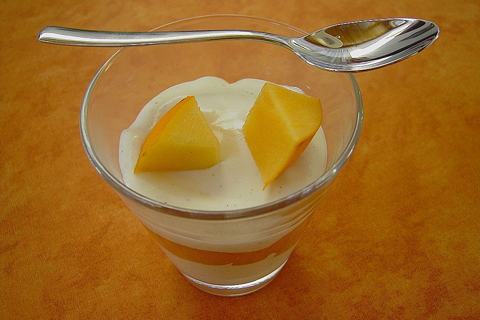 Kaki - Joghurt - Mousse